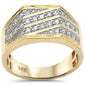 <span style="color:purple">SPECIAL!</span> 1.00ct G SI 14K Yellow Gold Diamond Men's Band Ring Size 10