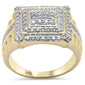 <span style="color:purple">SPECIAL!</span> 1.10ct G SI 14K Yellow Gold Diamond Men's Band Ring Size 10