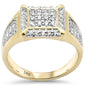 <span style="color:purple">SPECIAL!</span>1.00ct G SI 14K Yellow Gold Diamond Men's Band Ring Size 10