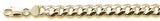 <span>CLOSEOUT 20% OFF! </span> 250-9MM Yellow Gold Plated Miami Cuban Chain .925 Solid Sterling Silver