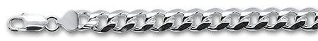 250-9MM Miami Cuban Chain .925 Solid Sterling Silver Sizes 8-28"
