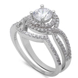 1CT CZ HIGH END FASHION .925 Sterling Silver Ring SIZES 5-11