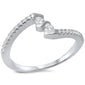 Cz Fashion .925 Sterling Silver Ring Sizes 5-10