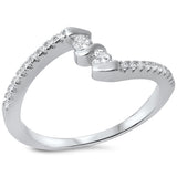  Cubic Zirconia Fashion .925 Sterling Silver Ring