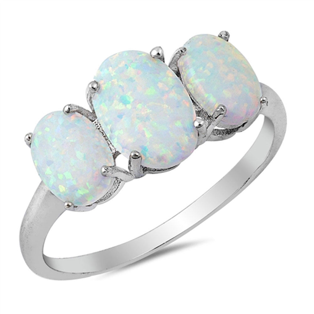 Australian Opal Sterling Silver Ring - Matilda – Crystal Gemstone Shop