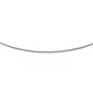 <span>CLOSEOUT 20% OFF! </span>1MM .925 Sterling Silver Round Omega Necklace Chain 16-18" Available