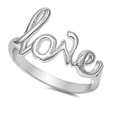 Love Promise Band .925 Sterling Silver Ring