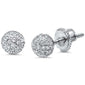 6MM Round Fireball Sphere .925 Sterling Silver Stud Earrings Colors Available!