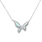 Butterfly .925 Sterling Silver Necklace