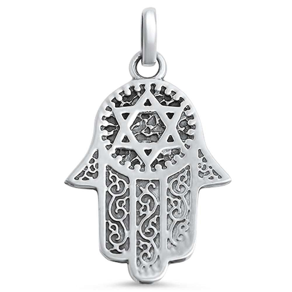 Hand of God .925 Sterling Silver Pendant
