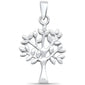 <span>CLOSEOUT! </span>Plain  Tree of Life .925 Sterling Silver Pendant
