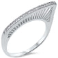 Cubic Zirconia Fashion Ring .925 Sterling Silver Ring Sizes 5-9