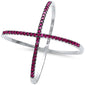Sonara Jewelry-Criss Cross Open Trendy .925 Sterling Silver Ring sizes 6-12