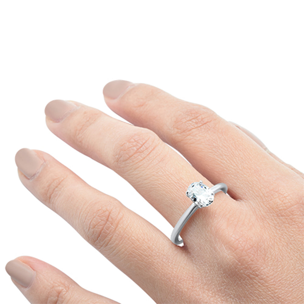 Female Oval Engagement Rings in Engagement Rings - Walmart.com