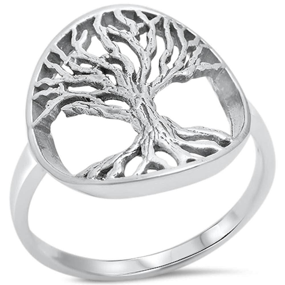 Tree of life .925 Sterling Silver Ring Sizes 5-9