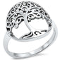 Tree of life .925 Sterling Silver Ring Sizes 6-9