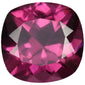 Click to view Square Cushion Cut Rhodolite loose stones variation