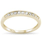 .27ct 14k Yellow Gold Round Diamond Channel Set Wedding Band Ring