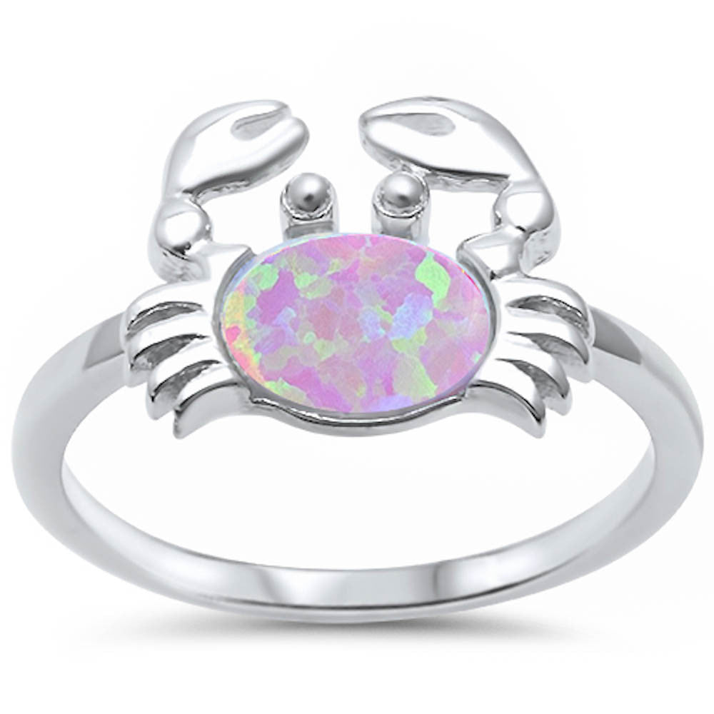 Buy Blue Lab Opal Crab Ring, Crab Ring, Beach Jewelry, Silver Ring Online  in India - Etsy