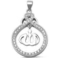 <span>CLOSEOUT!</span>Arabic Allah Cz .925 Sterling Silver Pendant