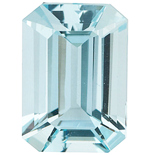 Click to view Emerald Cut Aquamarine loose Gemstones variation